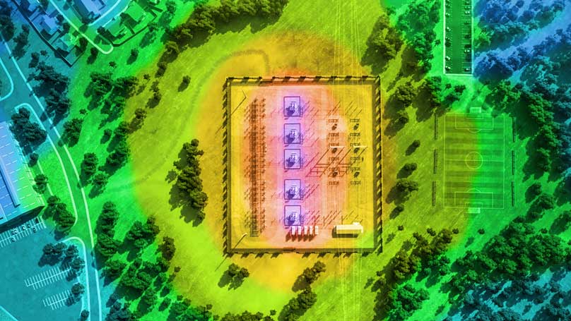 Substation Noise Impact