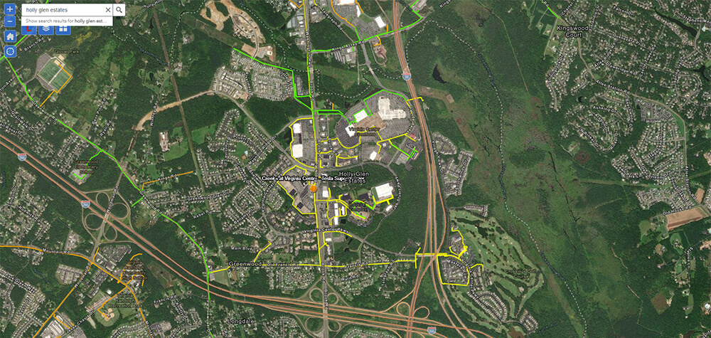EV Capacity Map