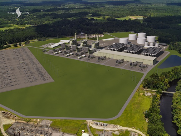 Canadys Station artist's rendering