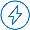 Lightning bolt icon