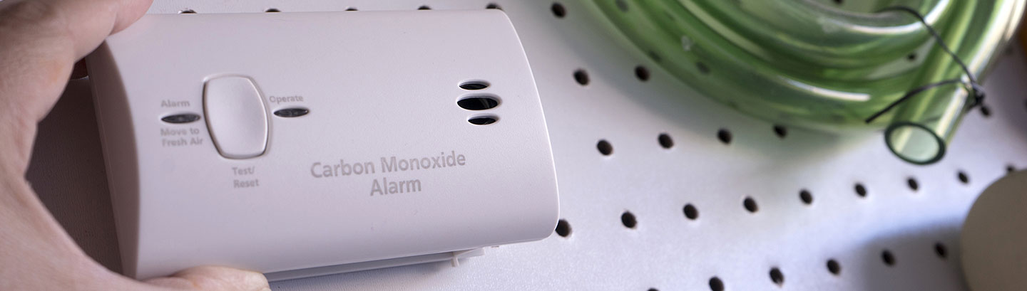 Be aware of carbon monoxide