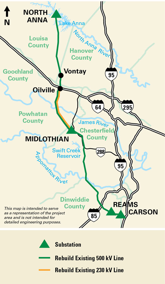 Midlo-Carson Project Map