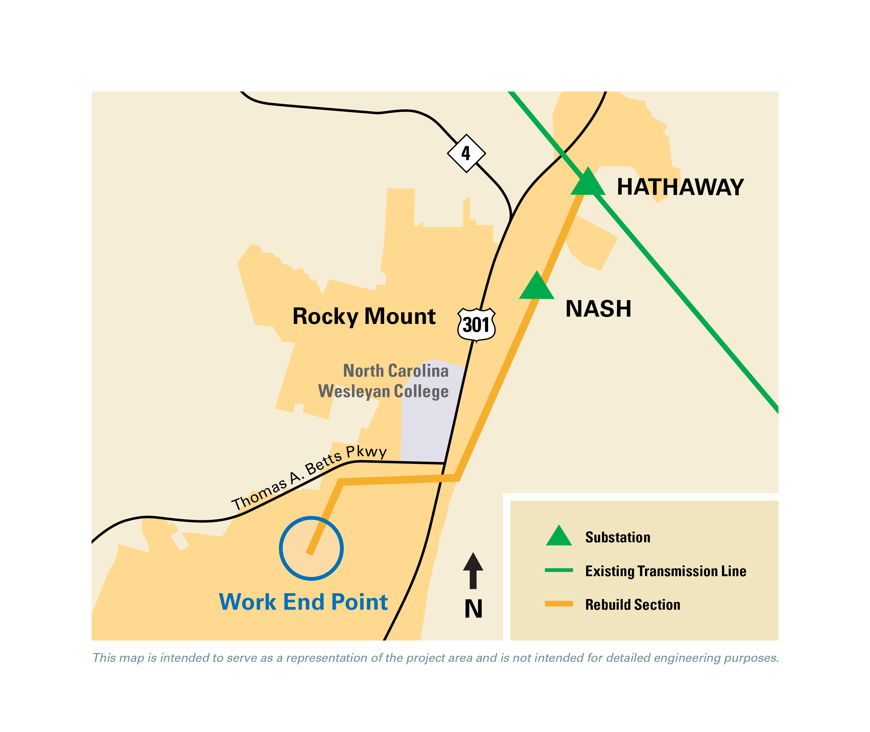 Rocky Mount Project Map