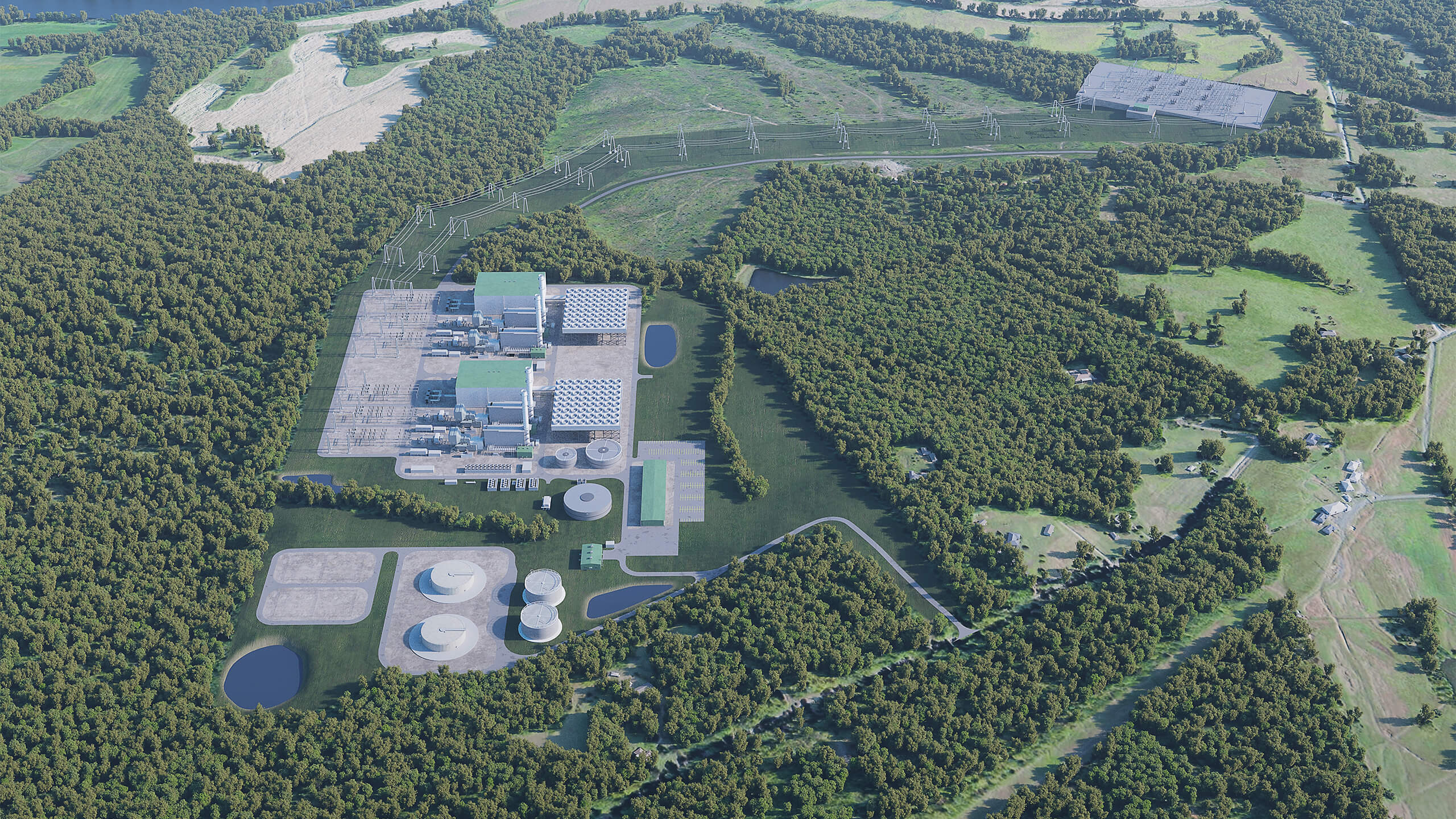 Cumberland Energy Center Aerial Overview