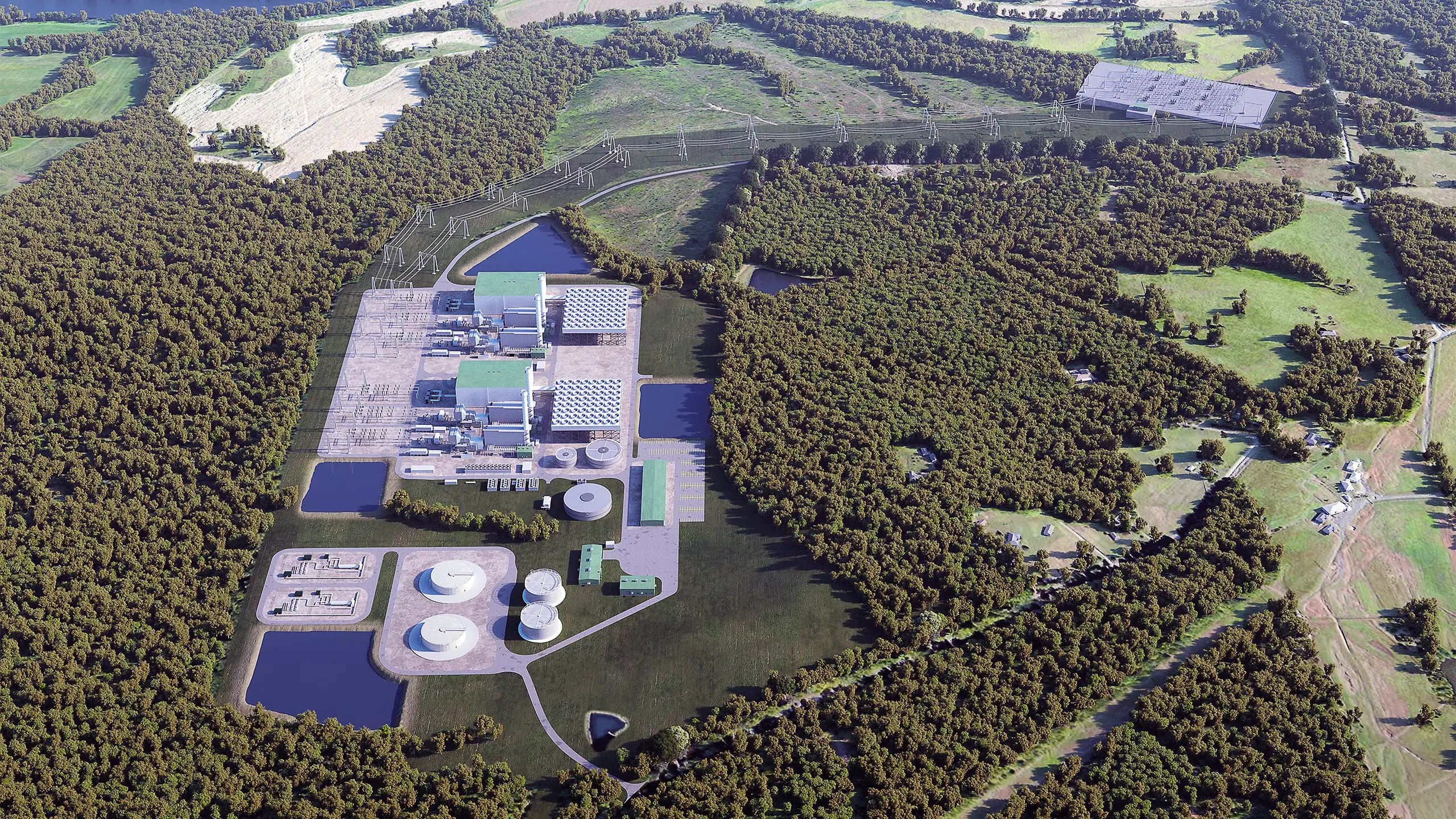 Cumberland Energy Center Aerial Overview