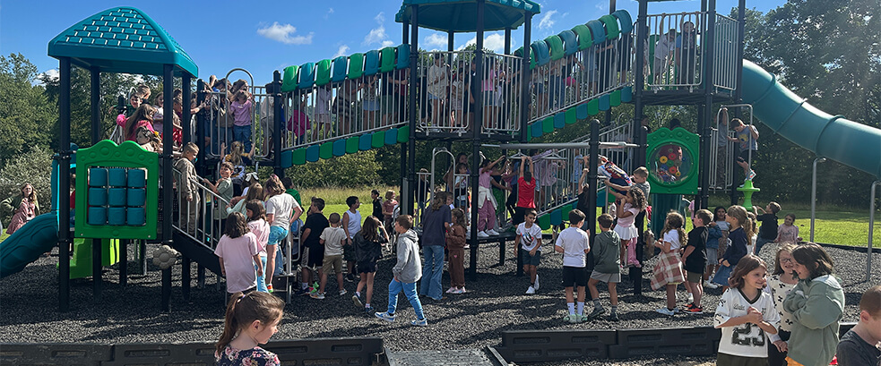 Kids Playing in Playground