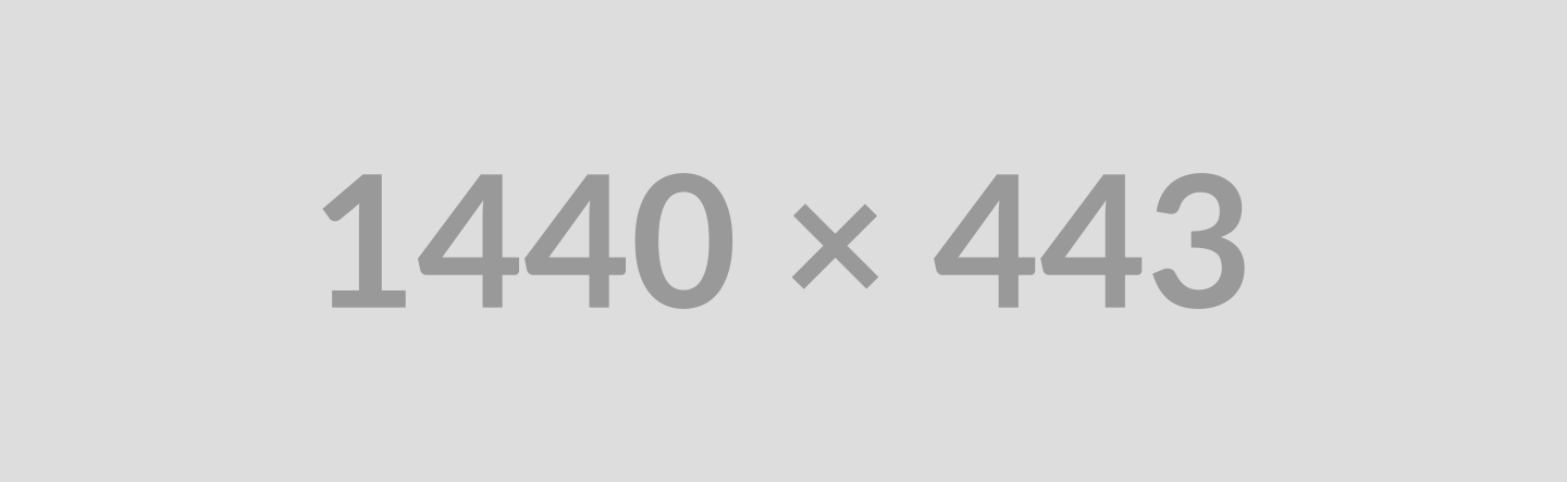 1440x443 Placeholder Image