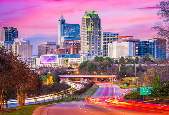 Raleigh NC Skyline