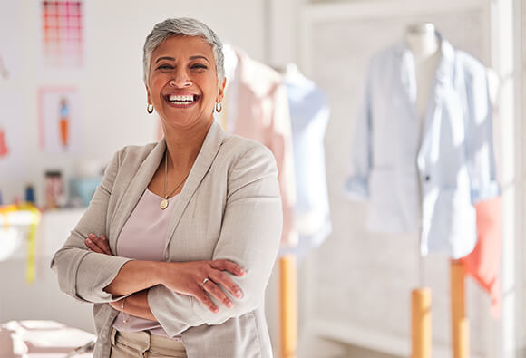 Small Business Owner in Shop