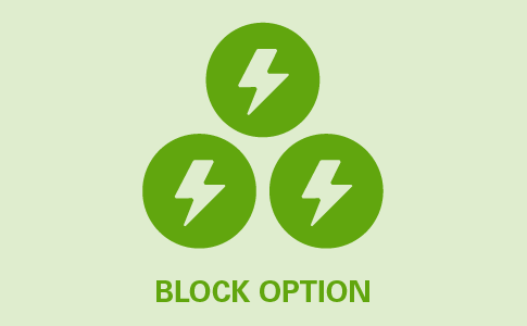 Block option
