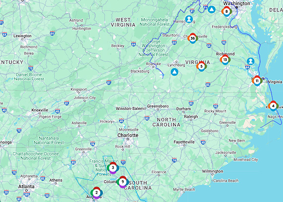 Outage map feature