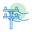 Power Lines Icon