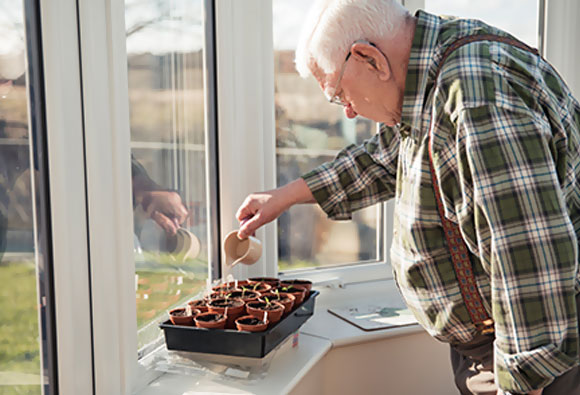 Elderly man