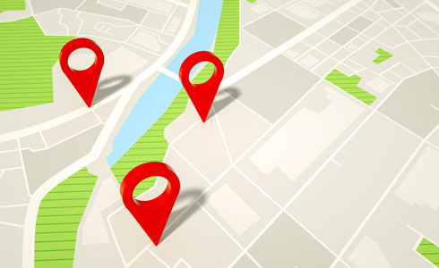 Fast charging map