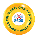 Double the Rebate on a New Pool Pump