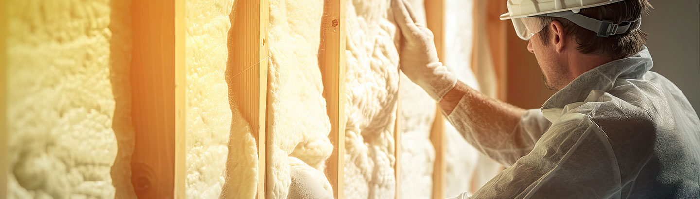 Placing insulation