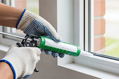 Caulking Window Seal