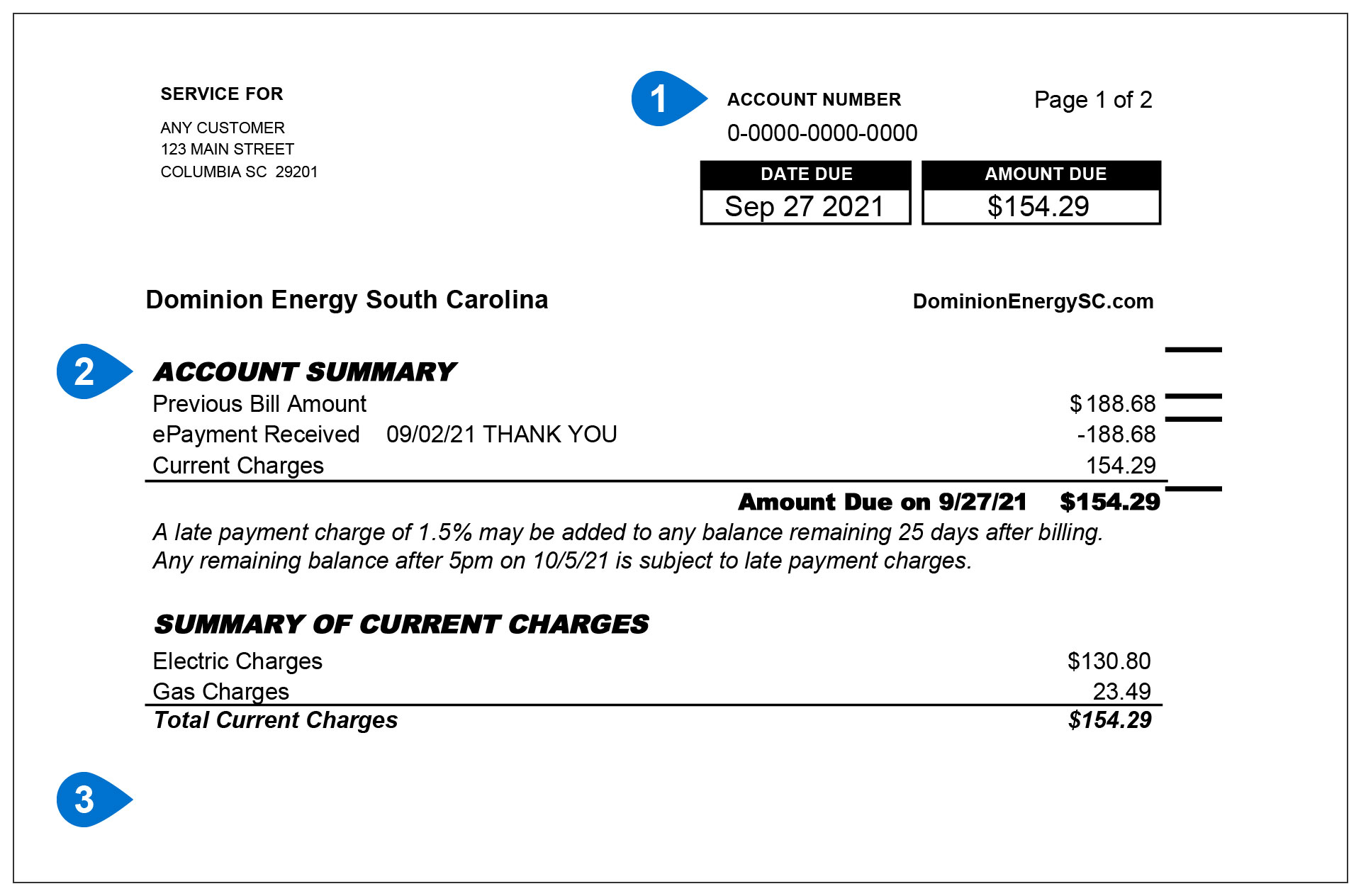 Understand My Bill South Carolina Dominion Energy